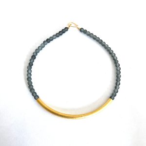 Grey Gold Necklace II