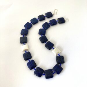 Lapis Square Pod II Necklace