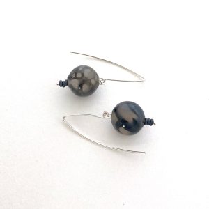 Snakeskin Agate Earrings