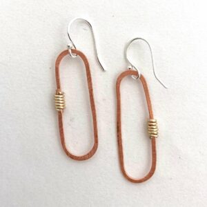 Copper Drop I Earrings